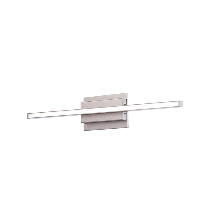 WAC Parallax WS-73124-BN Bath Vanity Light 2 in. wide - Brushed Nickel