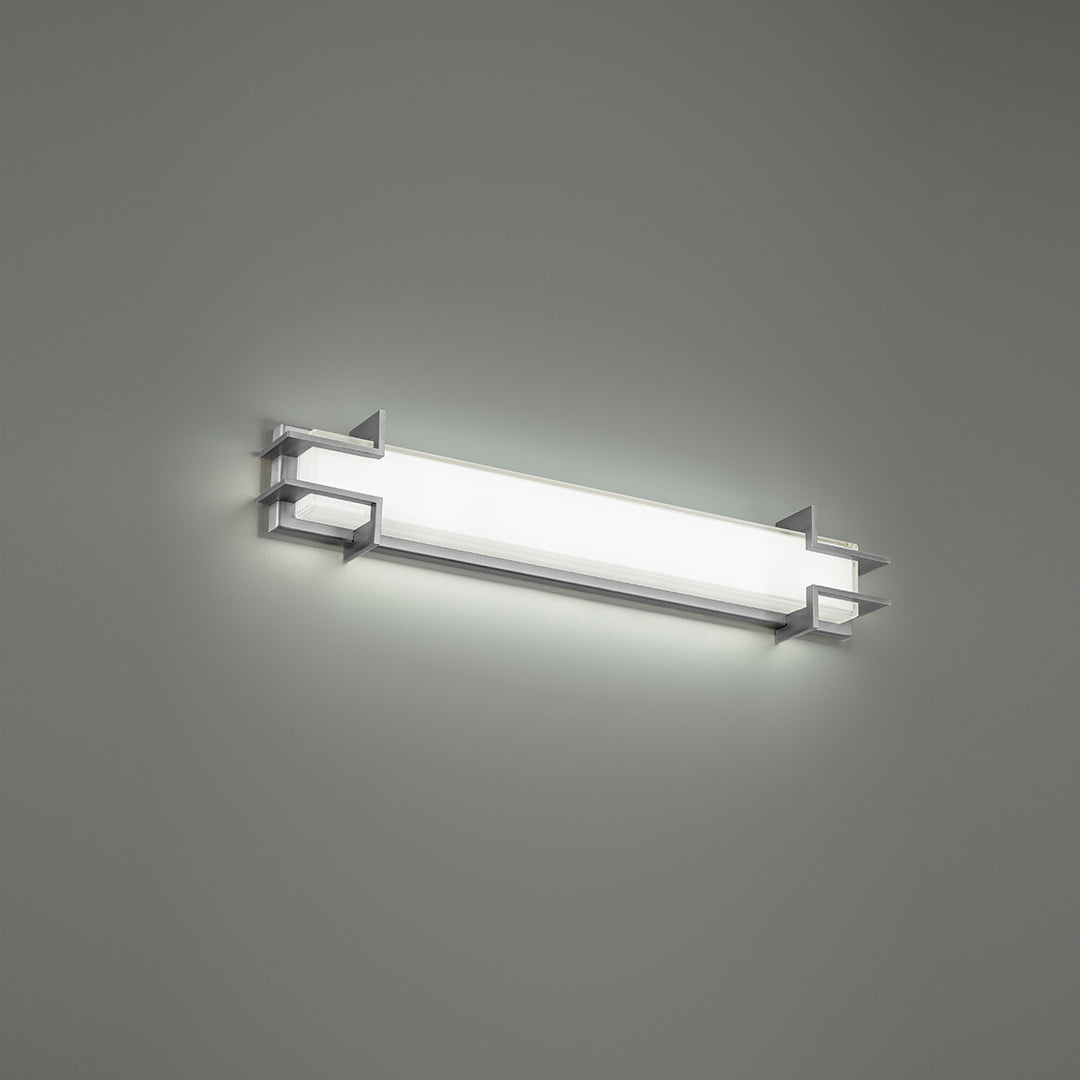WAC Simone WS-79121-BN Bath Vanity Light 21 in. wide - Brushed Nickel