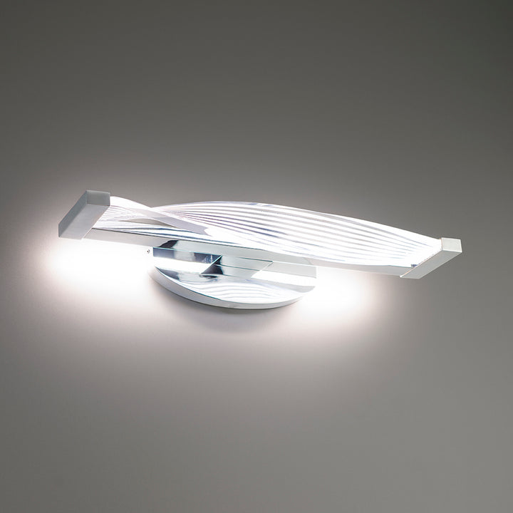 WAC Wave WS-87117-CH Bath Vanity Light 6 in. wide - Chrome