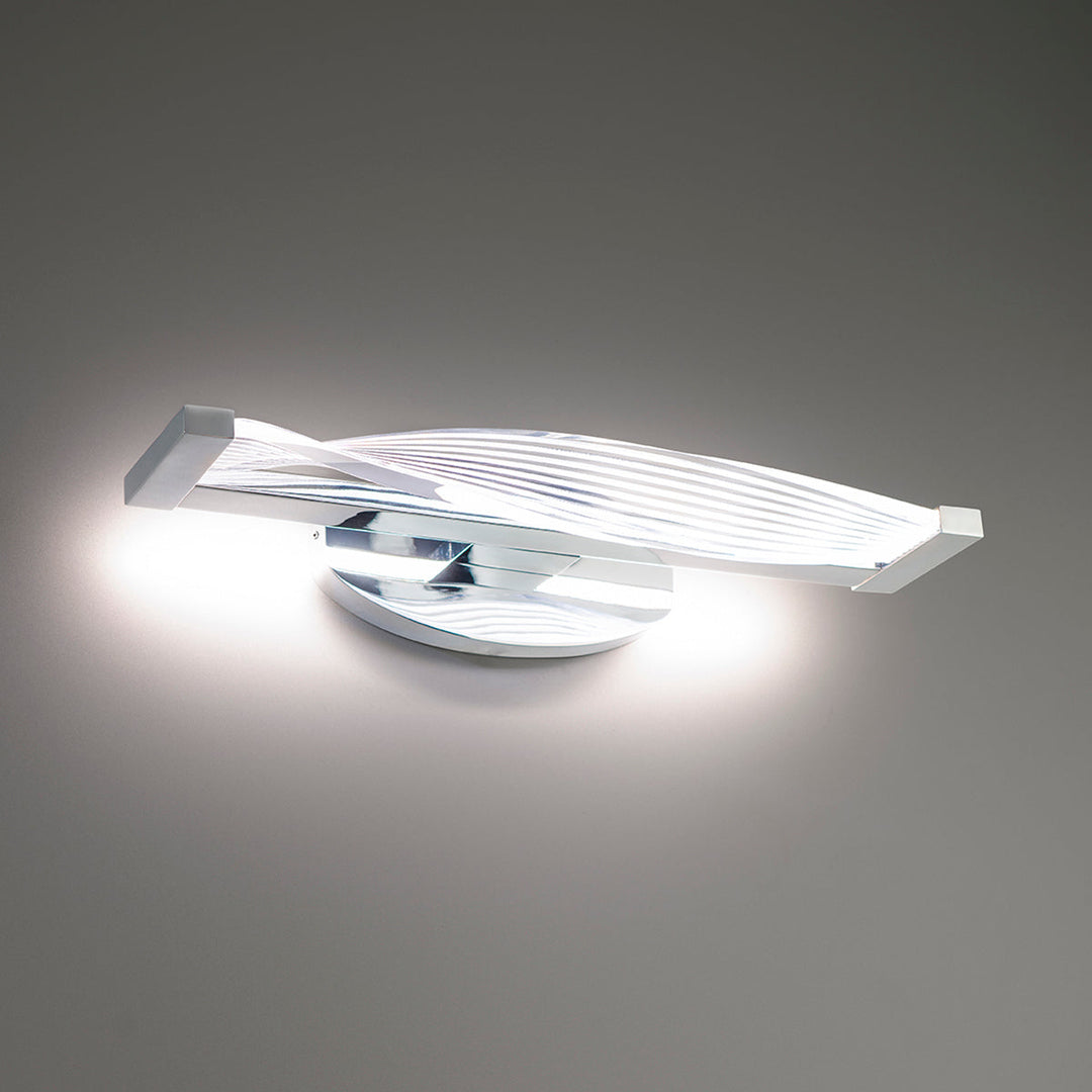 WAC Wave WS-87117-CH Bath Vanity Light 6 in. wide - Chrome