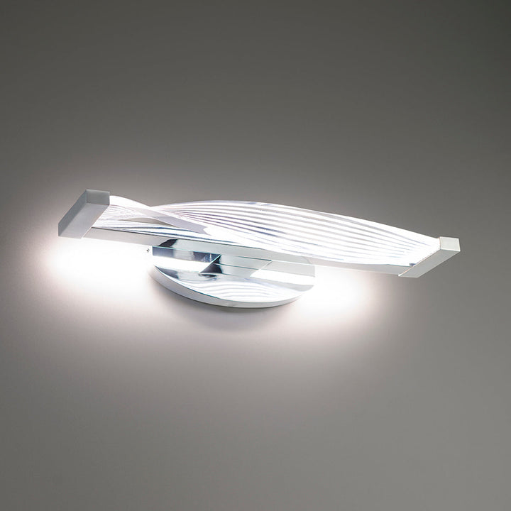 WAC Wave WS-87117-CH Bath Vanity Light 6 in. wide - Chrome