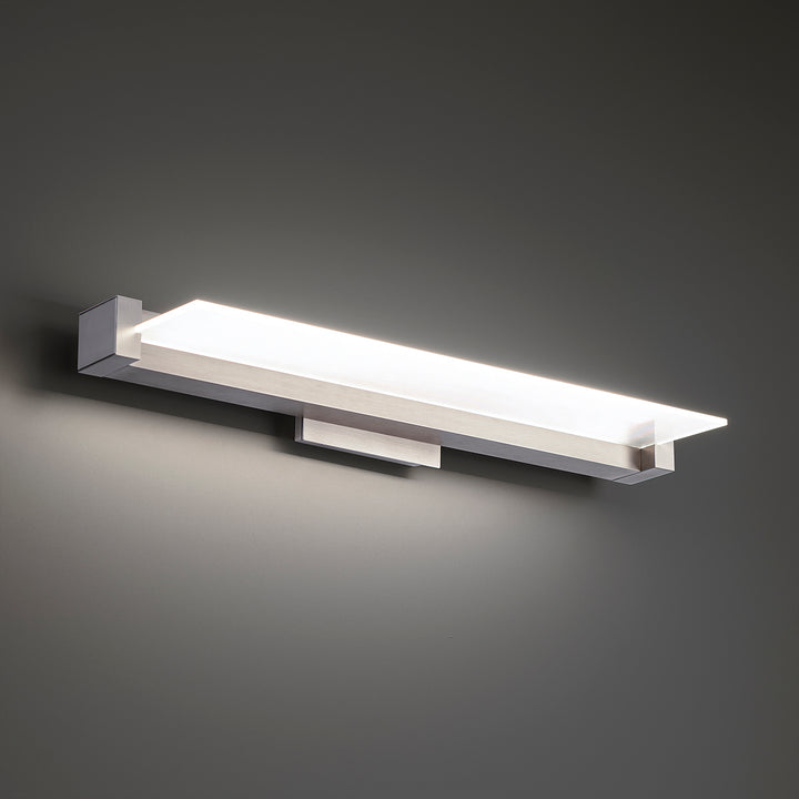 WAC Spectre WS-93120-BN Bath Vanity Light 6 in. wide - Brushed Nickel