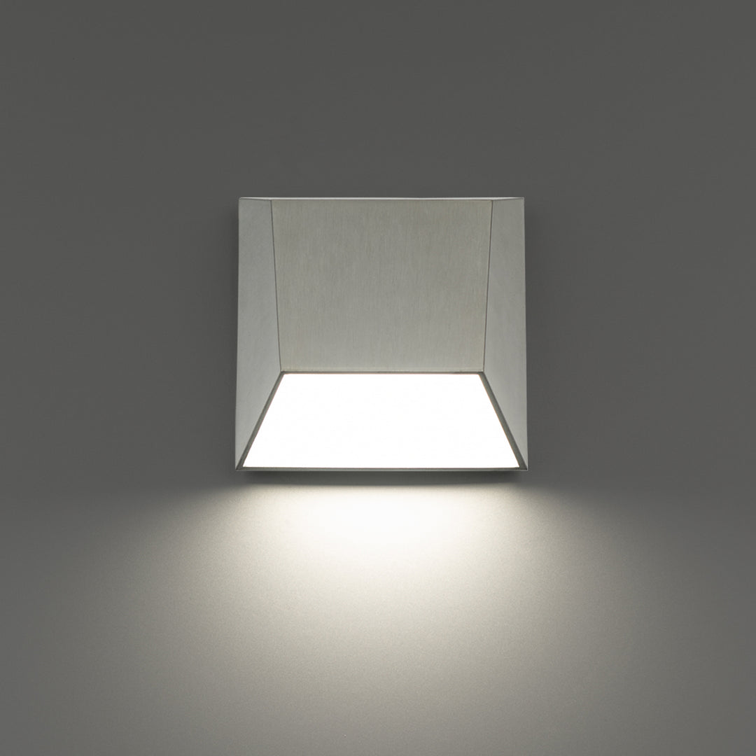 Wac Lighting WS-W27106-30-AL Modern Atlantis Outdoor Brushed Aluminum
