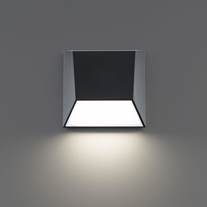 Wac Lighting WS-W27106-30-BK Modern Atlantis Outdoor Black
