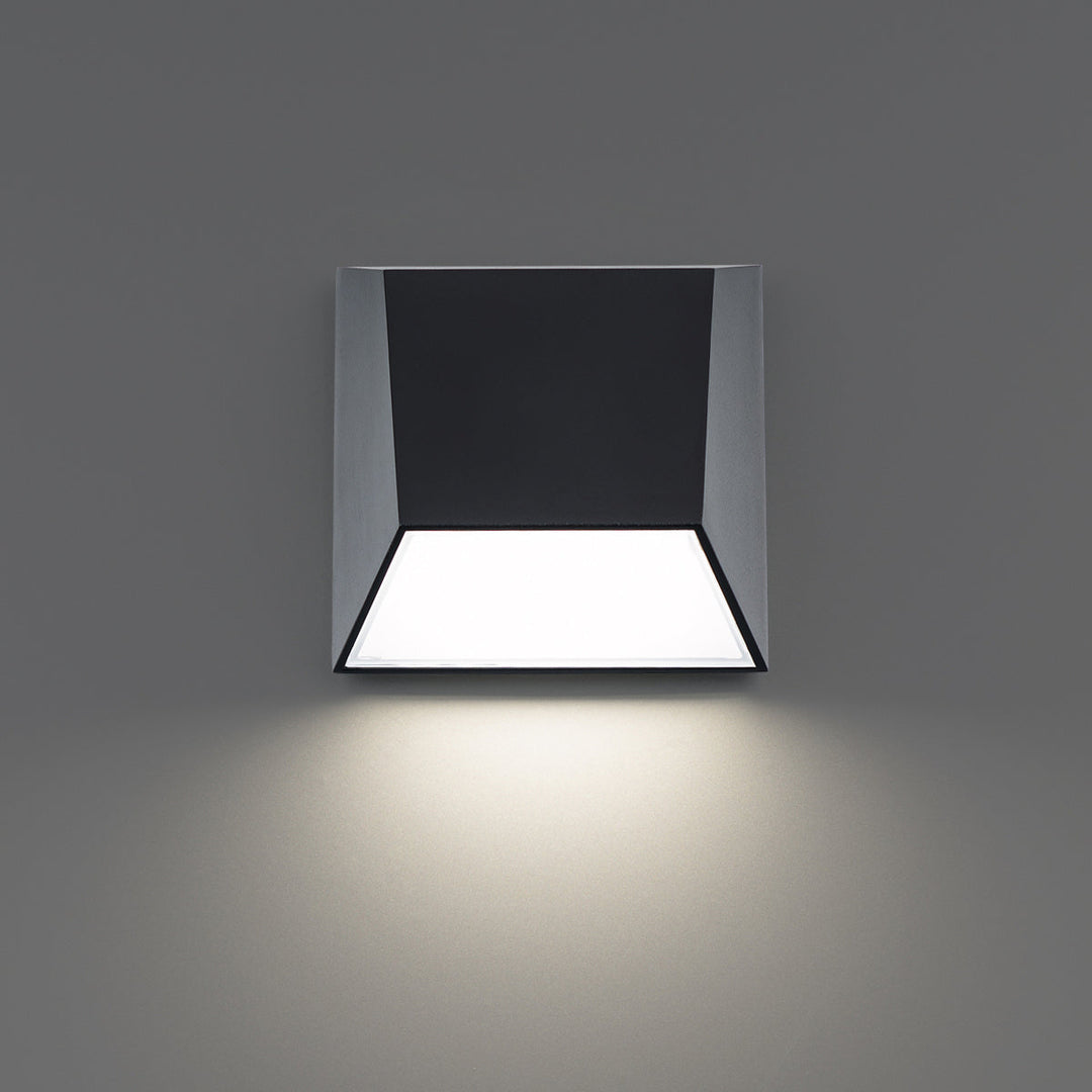 Wac Lighting WS-W27106-30-BK Modern Atlantis Outdoor Black