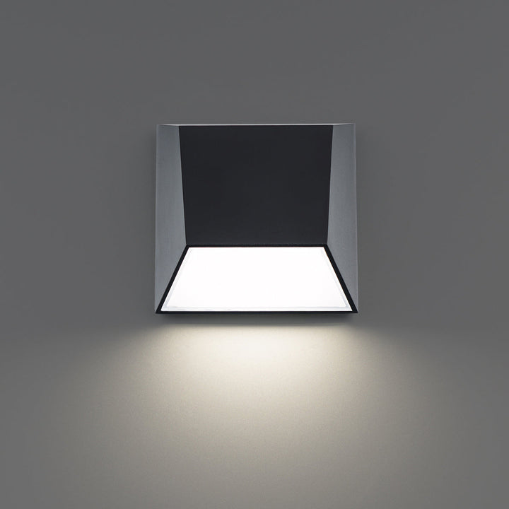 Wac Lighting WS-W27106-30-BK Modern Atlantis Outdoor Black
