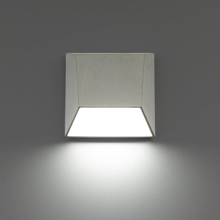 Wac Lighting WS-W27106-35-AL Modern Atlantis Outdoor Brushed Aluminum