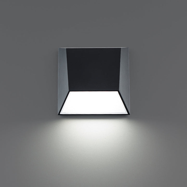 Wac Lighting WS-W27106-35-BK Modern Atlantis Outdoor Black