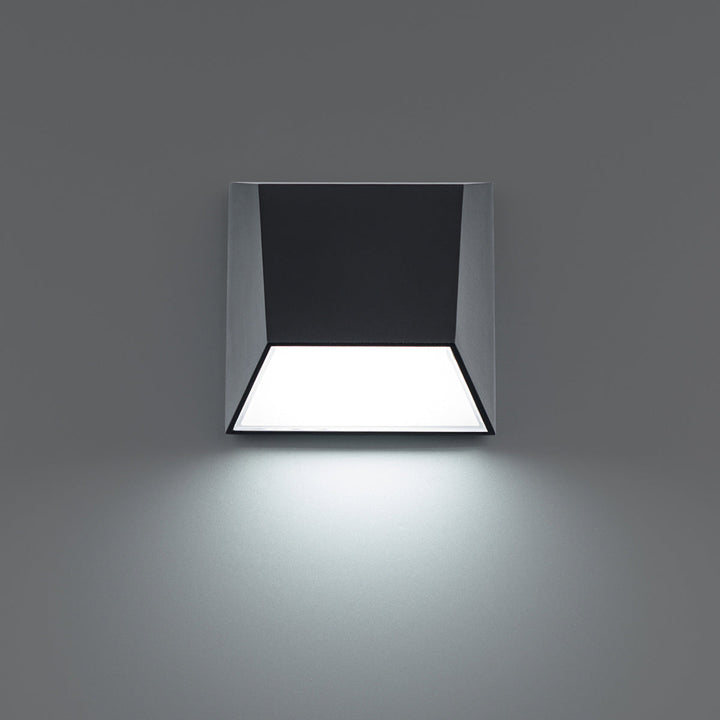 Wac Lighting WS-W27106-40-BK Modern Atlantis Outdoor Black