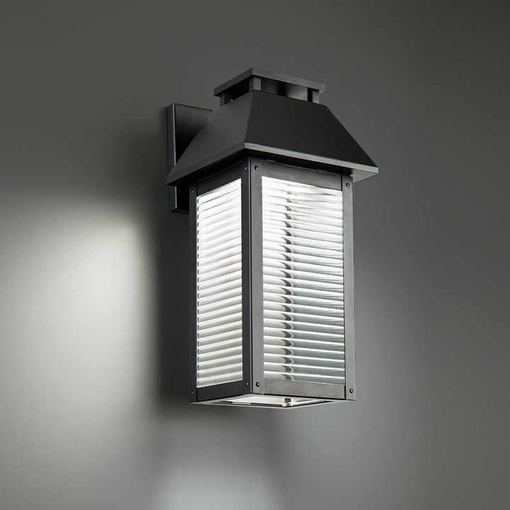 Wac Lighting WS-W35114-BK  Faulkner Outdoor Black