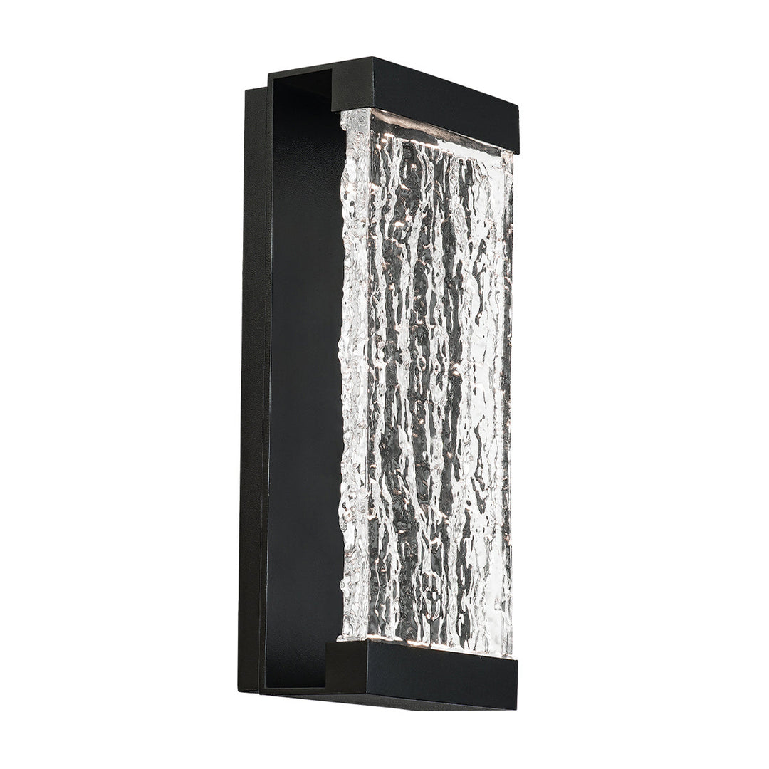 Wac Lighting WS-W39114-BK  Fusion Modern Outdoor Black