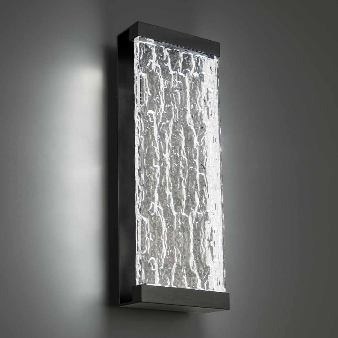 Wac Lighting WS-W39120-BK Modern Fusion Outdoor Black