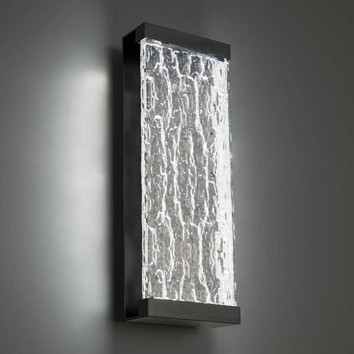 Wac Lighting WS-W39120-BK Modern Fusion Outdoor Black