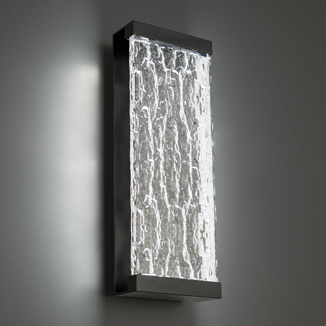 Wac Lighting WS-W39120-BK Modern Fusion Outdoor Black