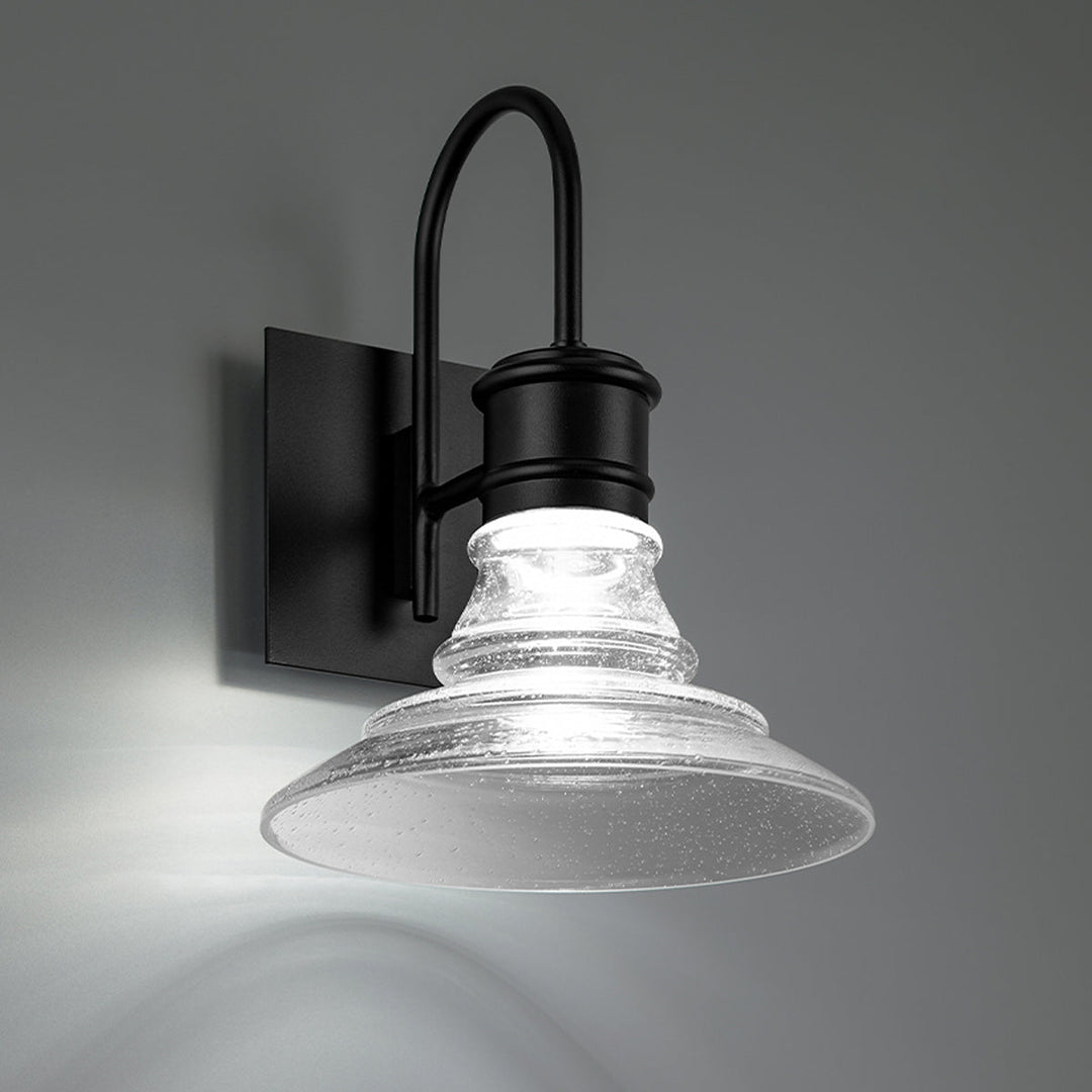 Wac Lighting WS-W85113-BK  Nantucket Outdoor Black