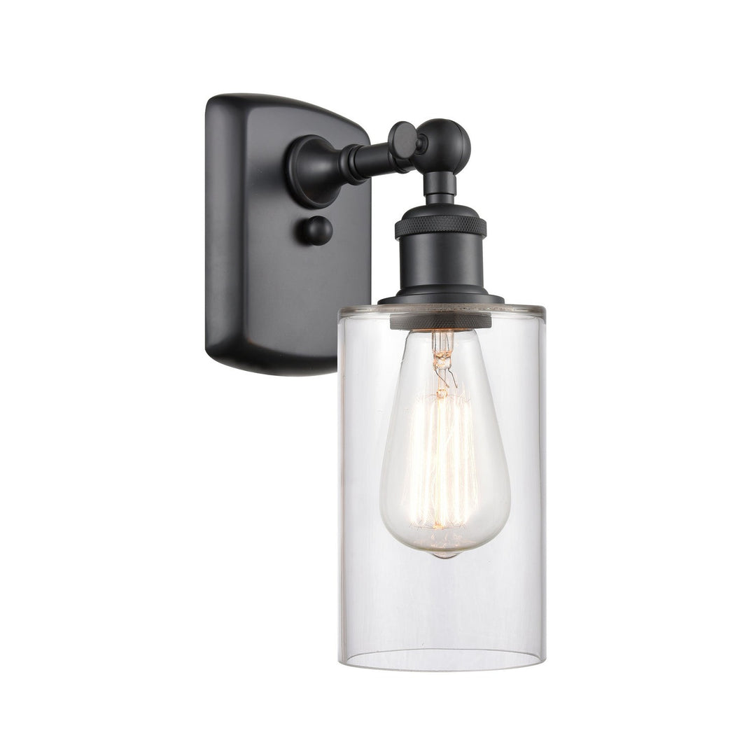 Innovations Ballston 516-1W-BK-G802 Wall Sconce Light - Matte Black