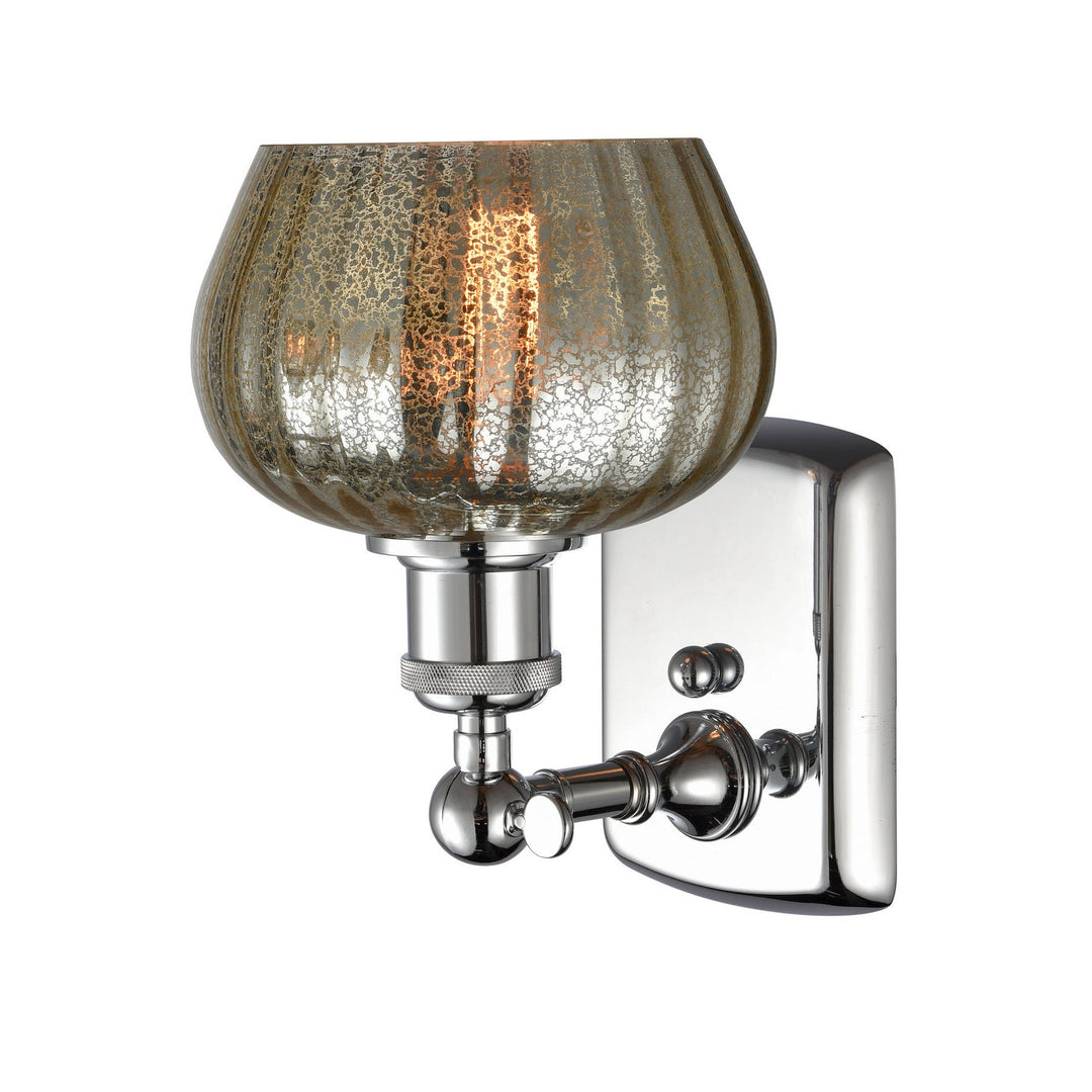 Innovations Ballston 516-1W-PC-G96-LED Wall Sconce Light - Polished Chrome