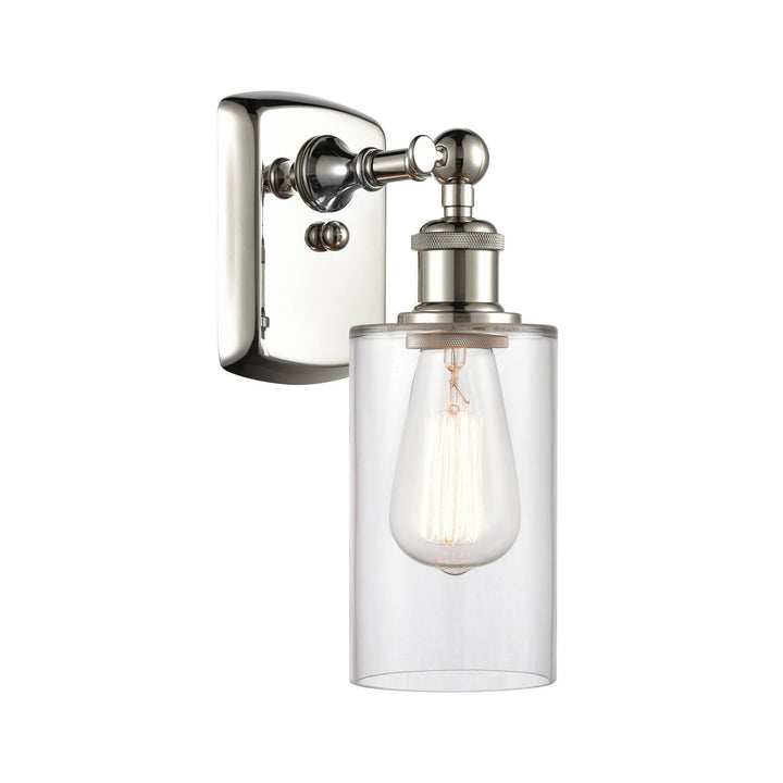 Innovations Ballston 516-1W-PN-G802 Wall Sconce Light - Polished Nickel