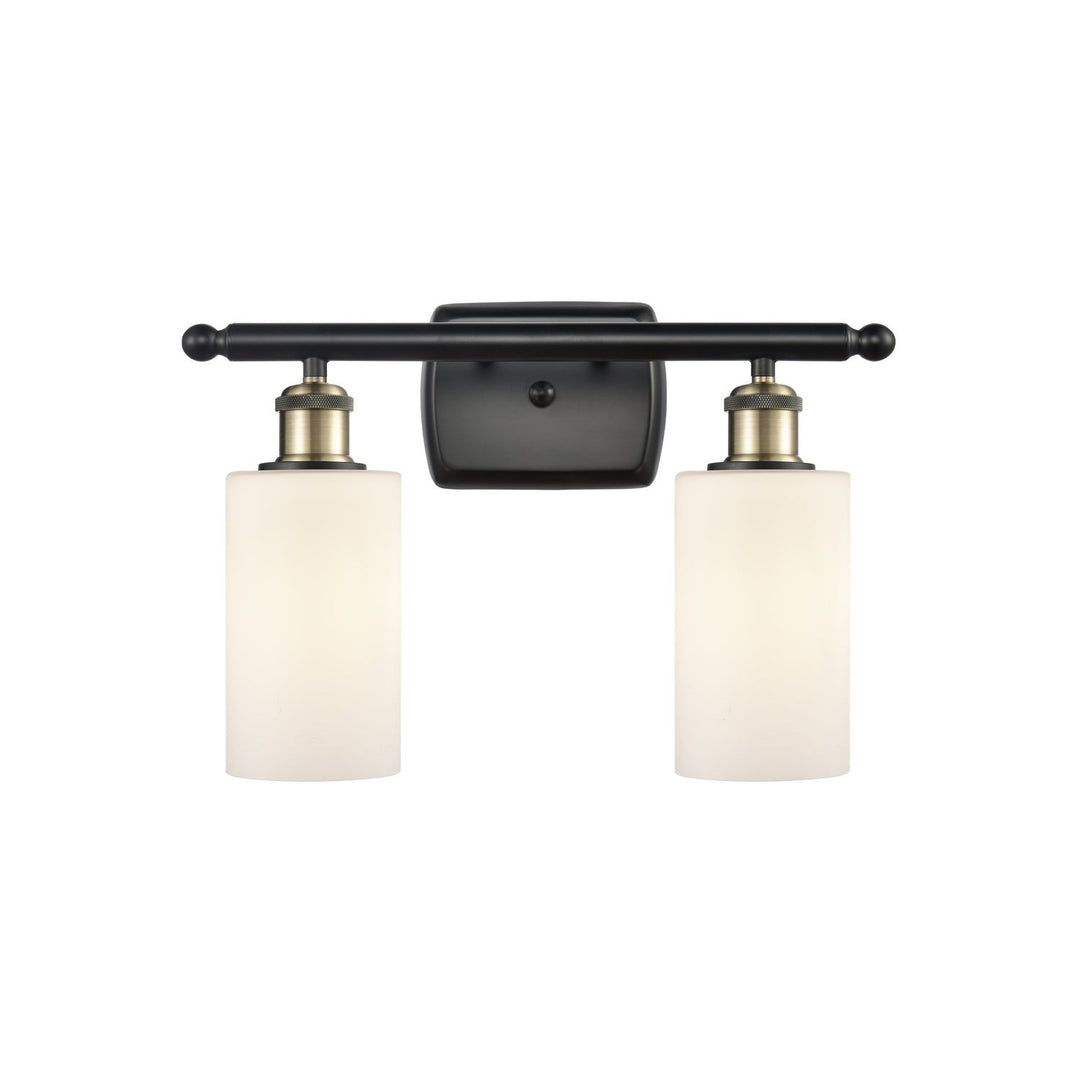 Innovations Ballston 516-2W-BAB-G801 Bath Vanity Light 16 in. wide - Black Antique Brass