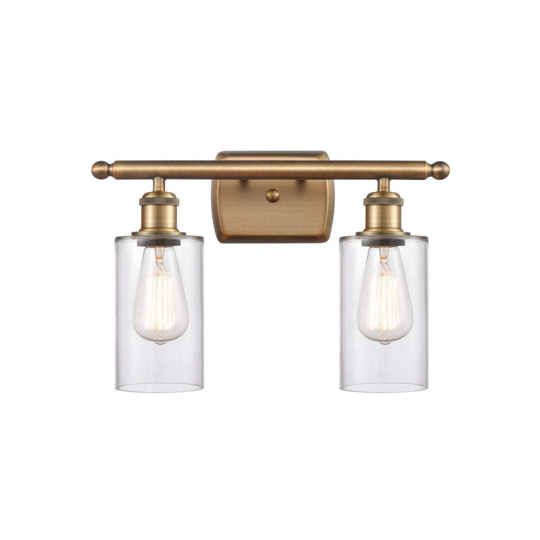 Innovations Ballston 516-2W-BB-G802 Bath Vanity Light 16 in. wide - Brushed Brass