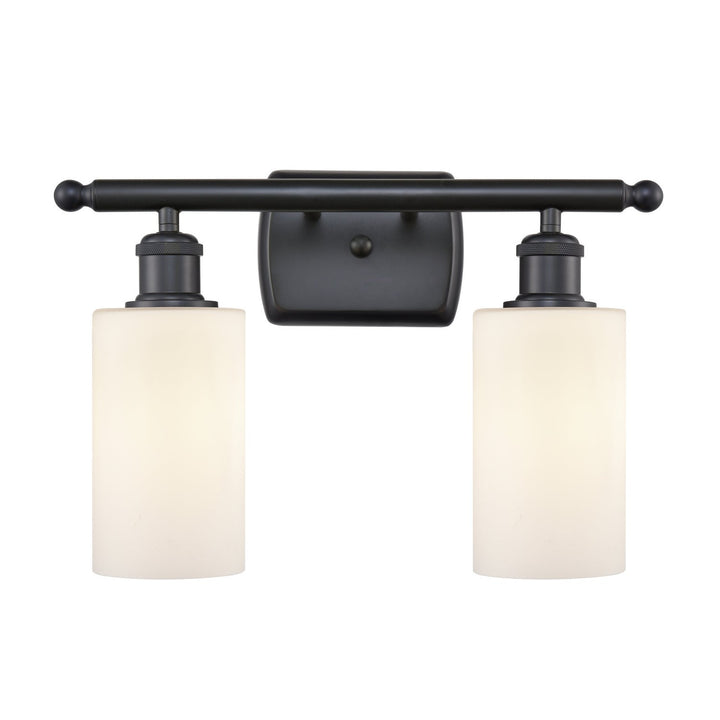 Innovations Ballston 516-2W-BK-G801-LED Bath Vanity Light 16 in. wide - Matte Black