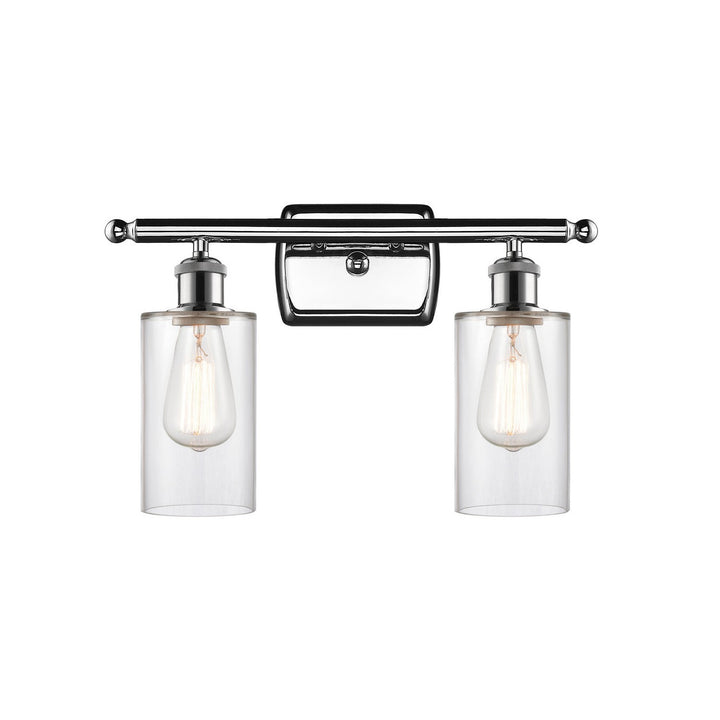 Innovations Ballston 516-2W-PC-G802 Bath Vanity Light 16 in. wide - Polished Chrome