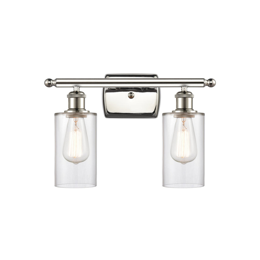 Innovations Ballston 516-2W-PN-G802 Bath Vanity Light 16 in. wide - Polished Nickel