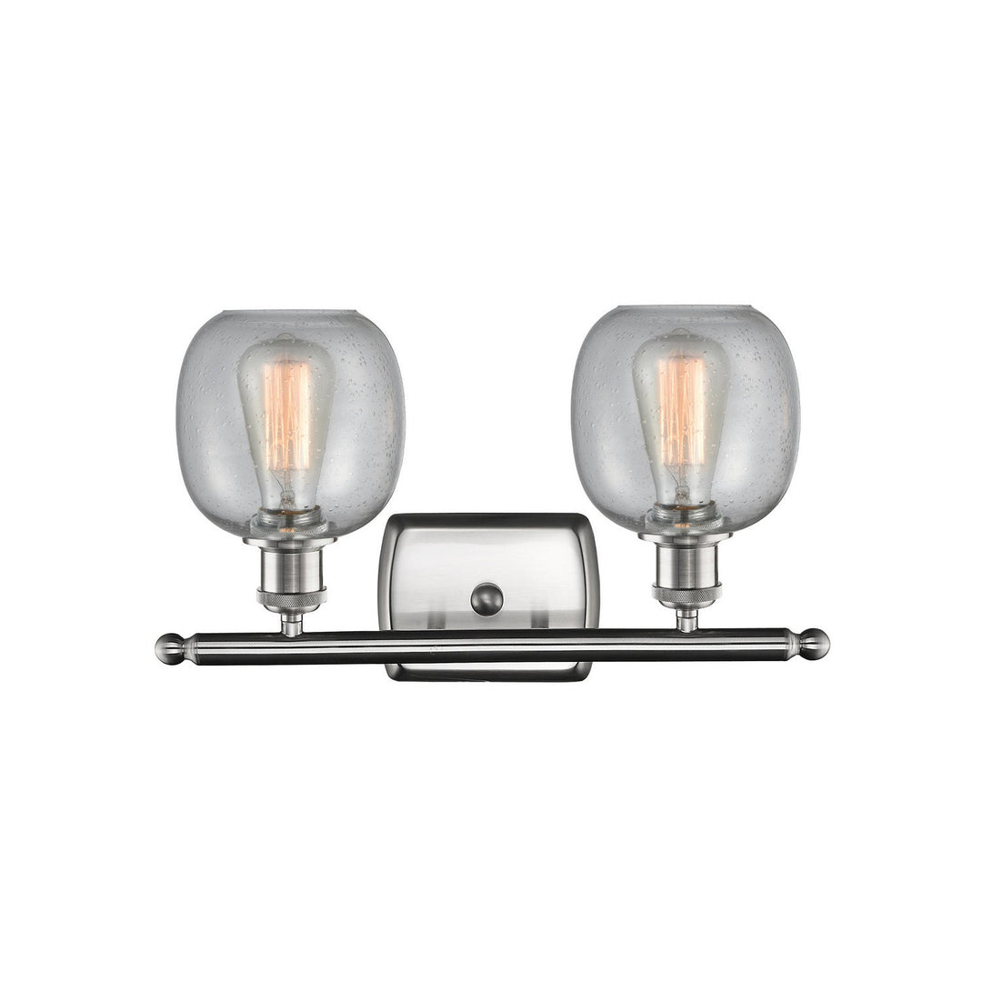 Innovations Ballston 516-2W-SN-G104-LED Bath Vanity Light 16 in. wide - Brushed Satin Nickel