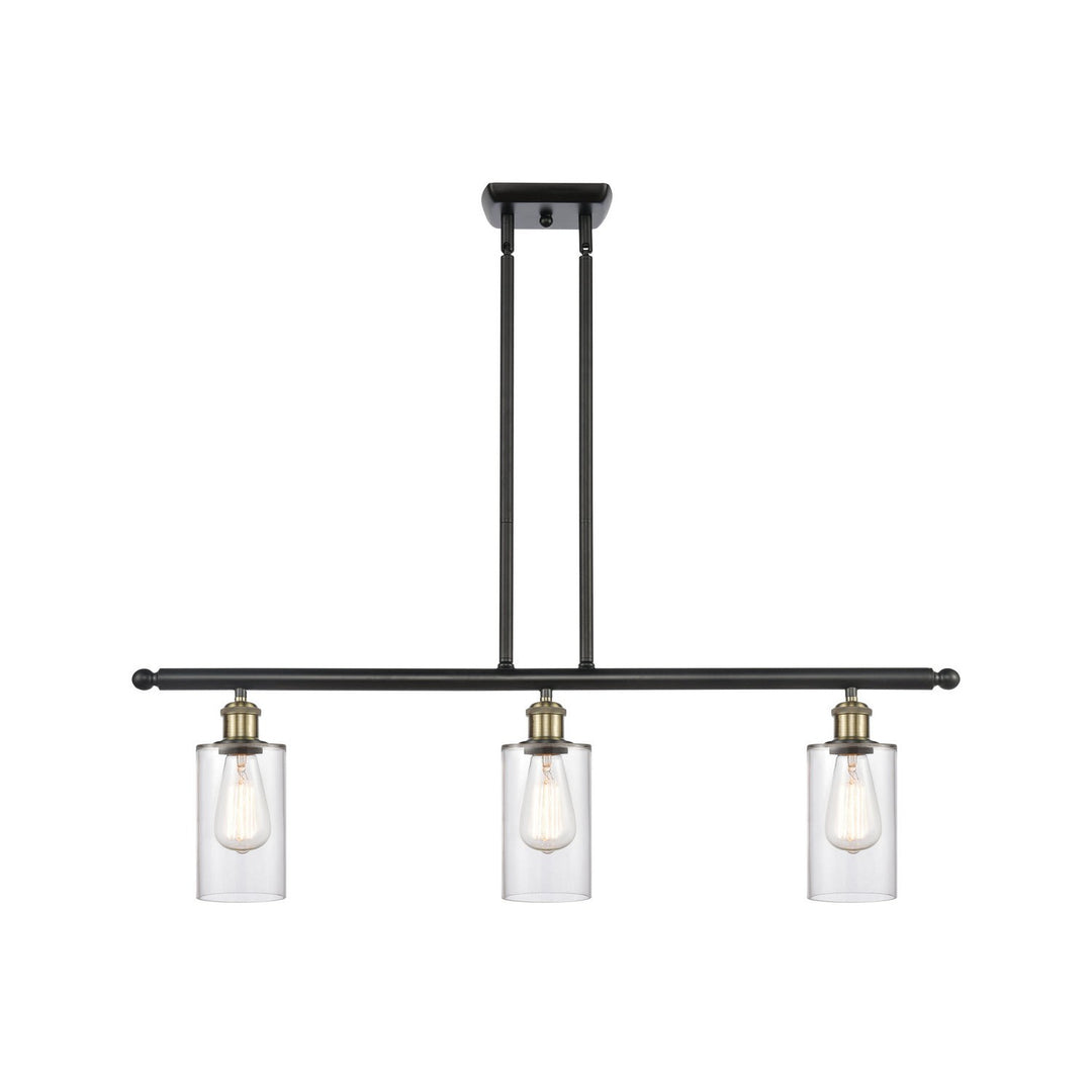 Innovations Ballston 516-3I-BAB-G802 Pendant Light - Black Antique Brass