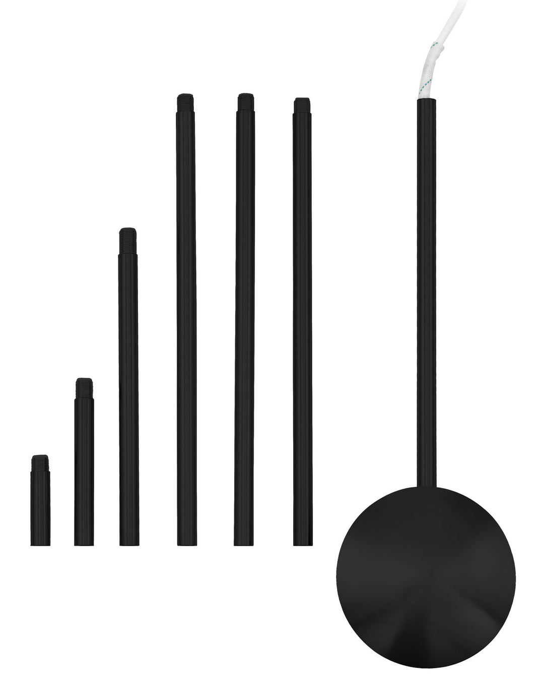 Eglo Lighting 204821A  Extension Home Decor Black