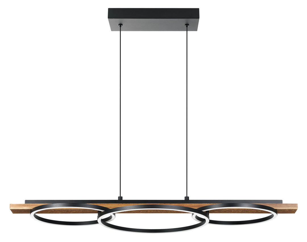 Eglo Boyal 204922A Pendant Light - Brushed Pine Wood
