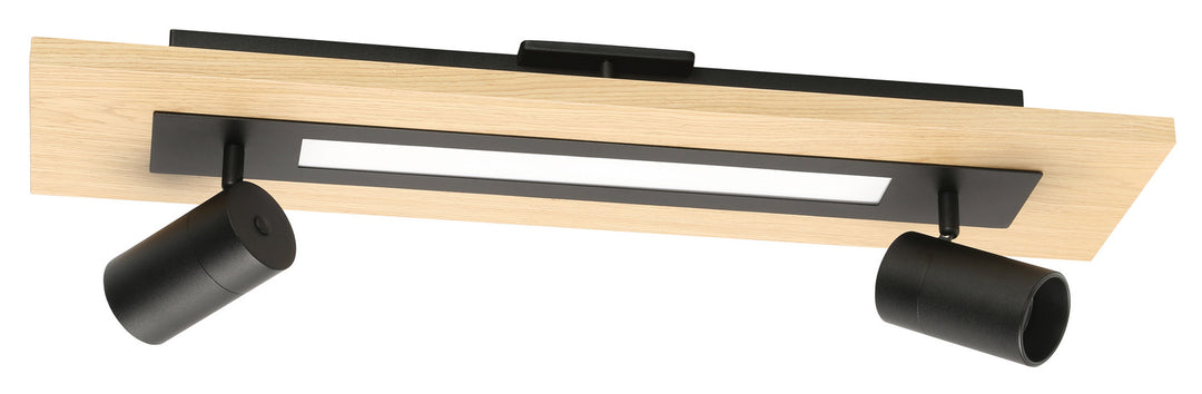 Eglo Torrestralle 39748A Ceiling Light - Wood & Black