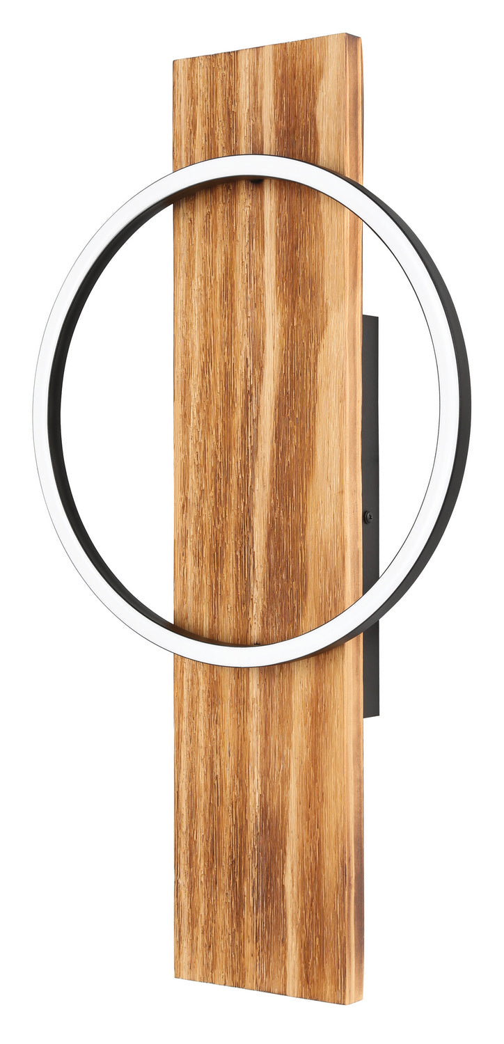 Eglo Boyal 99353A Wall Sconce Light - Brushed Pine Wood