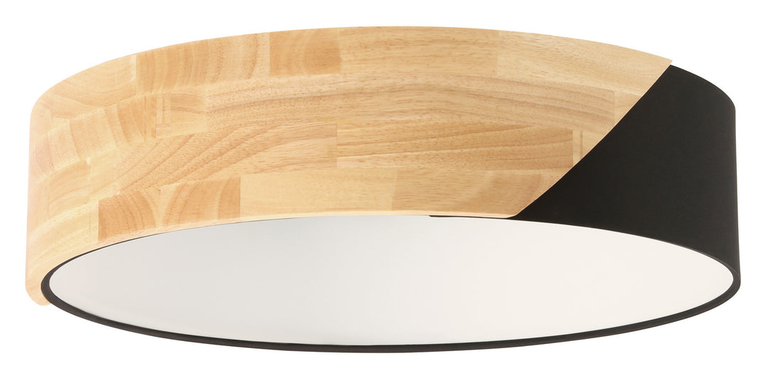 Eglo Grimaldino 99388A Ceiling Light - Light Wood and Black