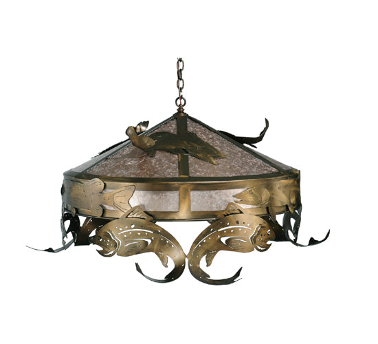 Meyda Tiffany Catch Of The Day 111957 Pendant Light - Antique Copper