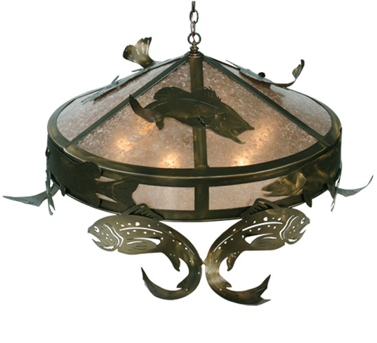 Meyda Tiffany Catch Of The Day 111957 Pendant Light - Antique Copper