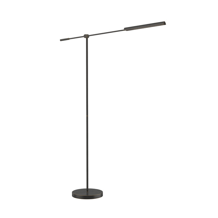 Alora Lighting FL316655UBMS  Astrid Lamp Metal Shade/Urban Bronze|Metal Shade/Vintage Brass