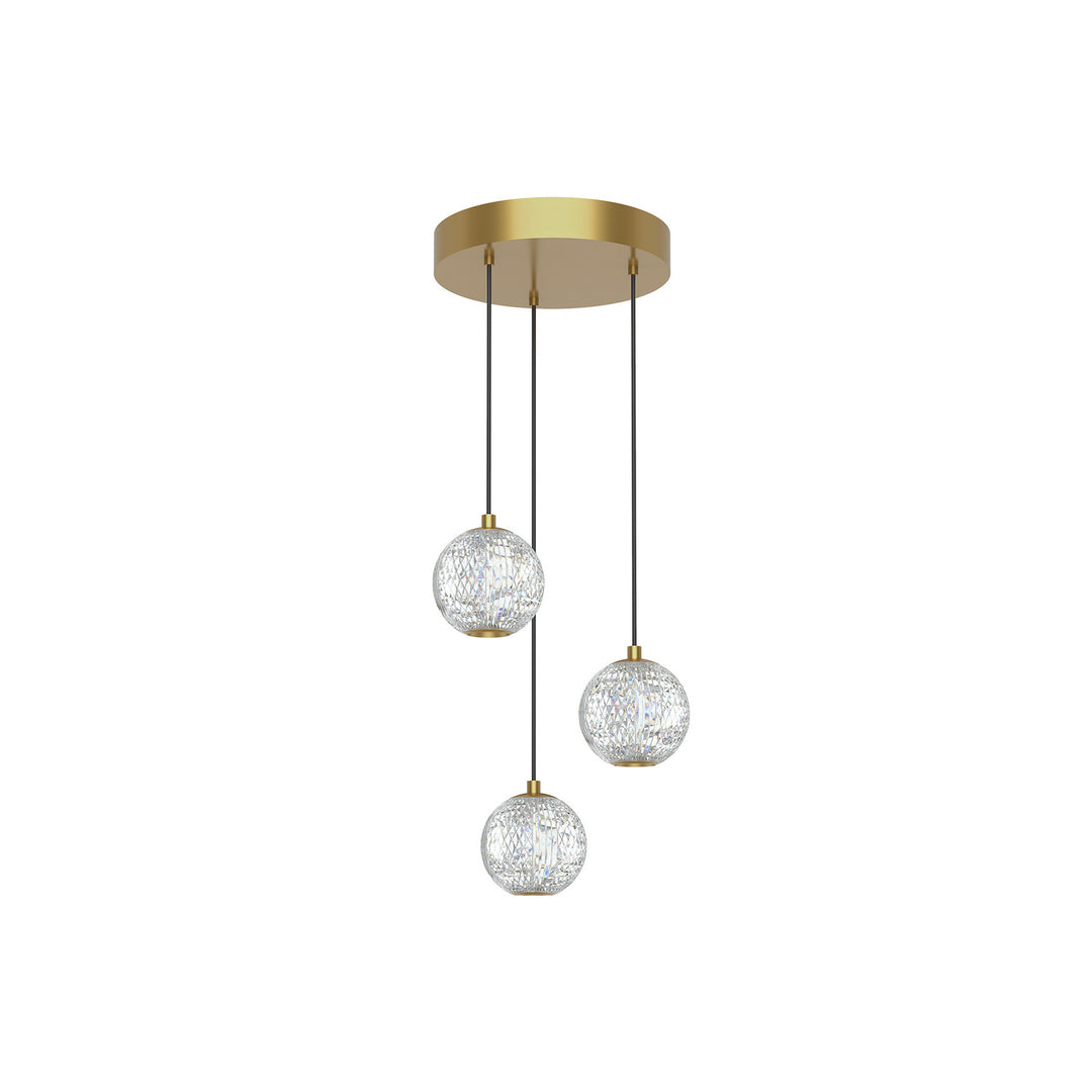 Alora MP321203NB MP321203NB Pendant Light - Natural Brass