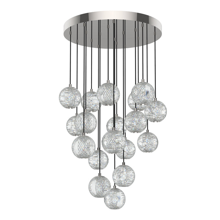 Alora MP321218PN Pendant Light - Polished Nickel