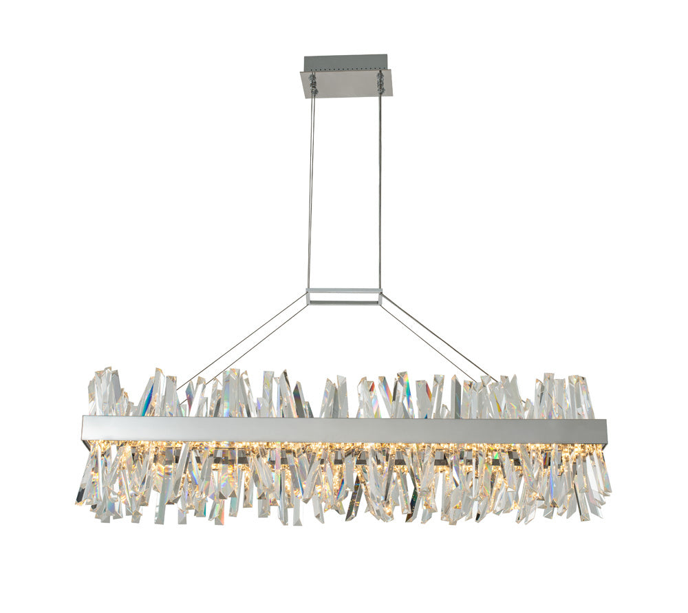 Allegri Glacier 030260-010 Pendant Light - Polished Chrome