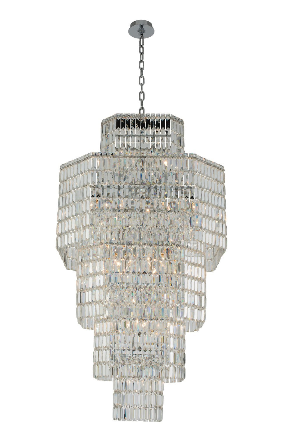 Allegri Livelli 036551-010-FR001 Chandelier Light - Polished Chrome