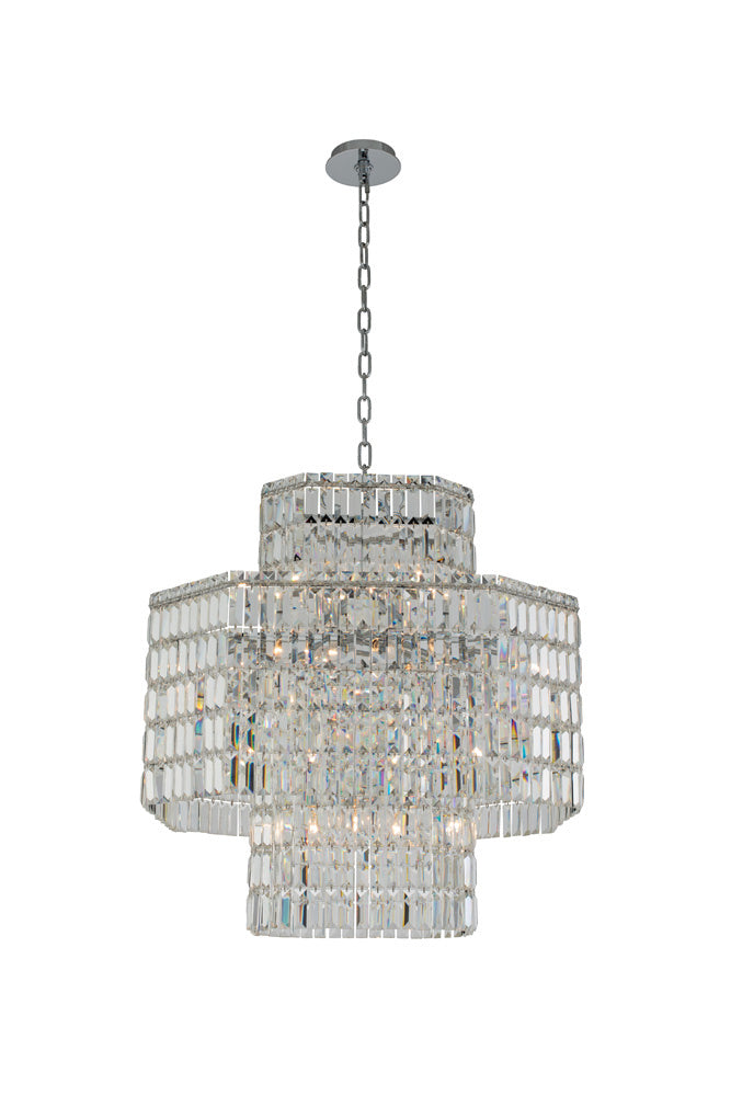 Allegri Livelli 036556-010-FR001 Chandelier Light - Polished Chrome