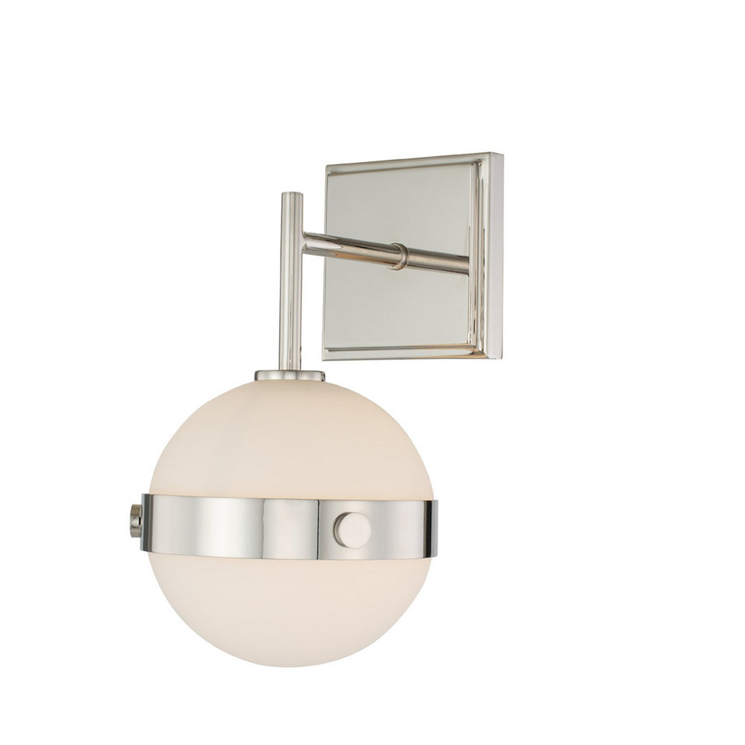 Kalco Tacoma 513921PN Wall Sconce Light - Polished Nickel