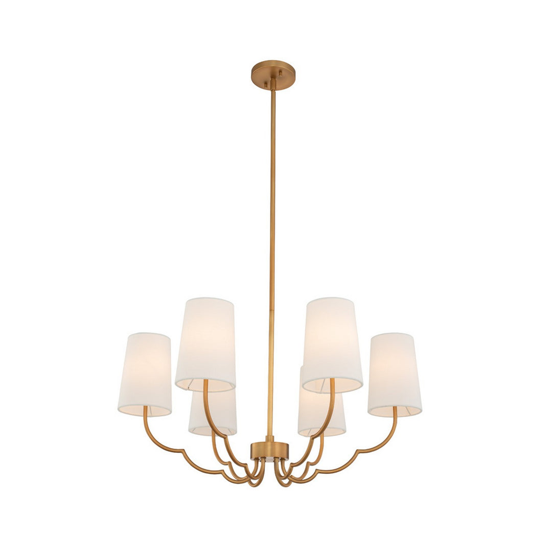 Kalco Sophia 514372NB Chandelier Light - New Brass