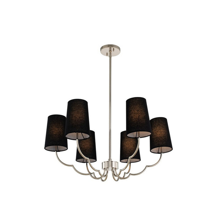 Kalco Sophia 514372PN Chandelier Light - Polished Nickel