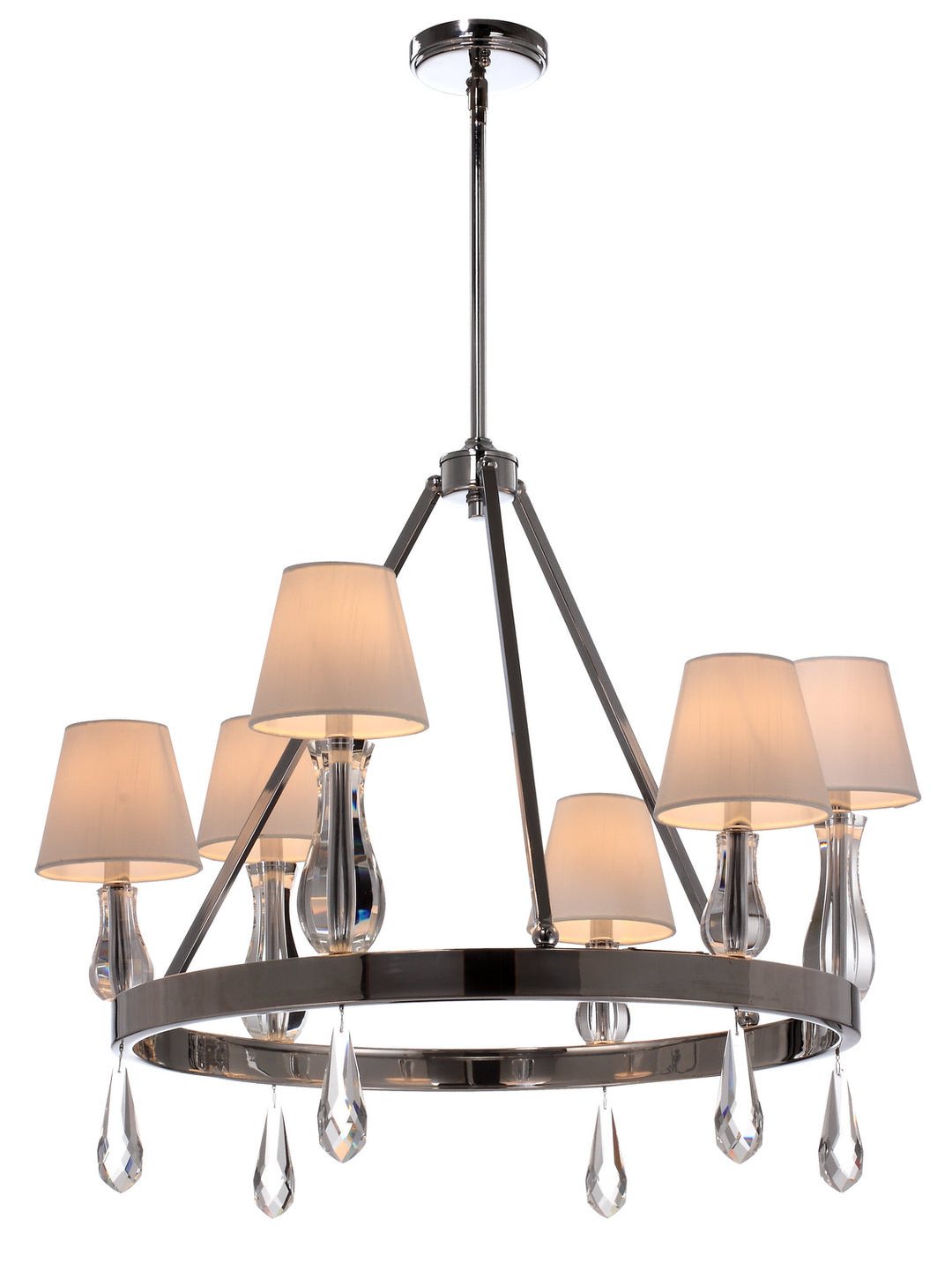 Zeev Sophia CD10065-6-CH Chandelier Light - Chrome