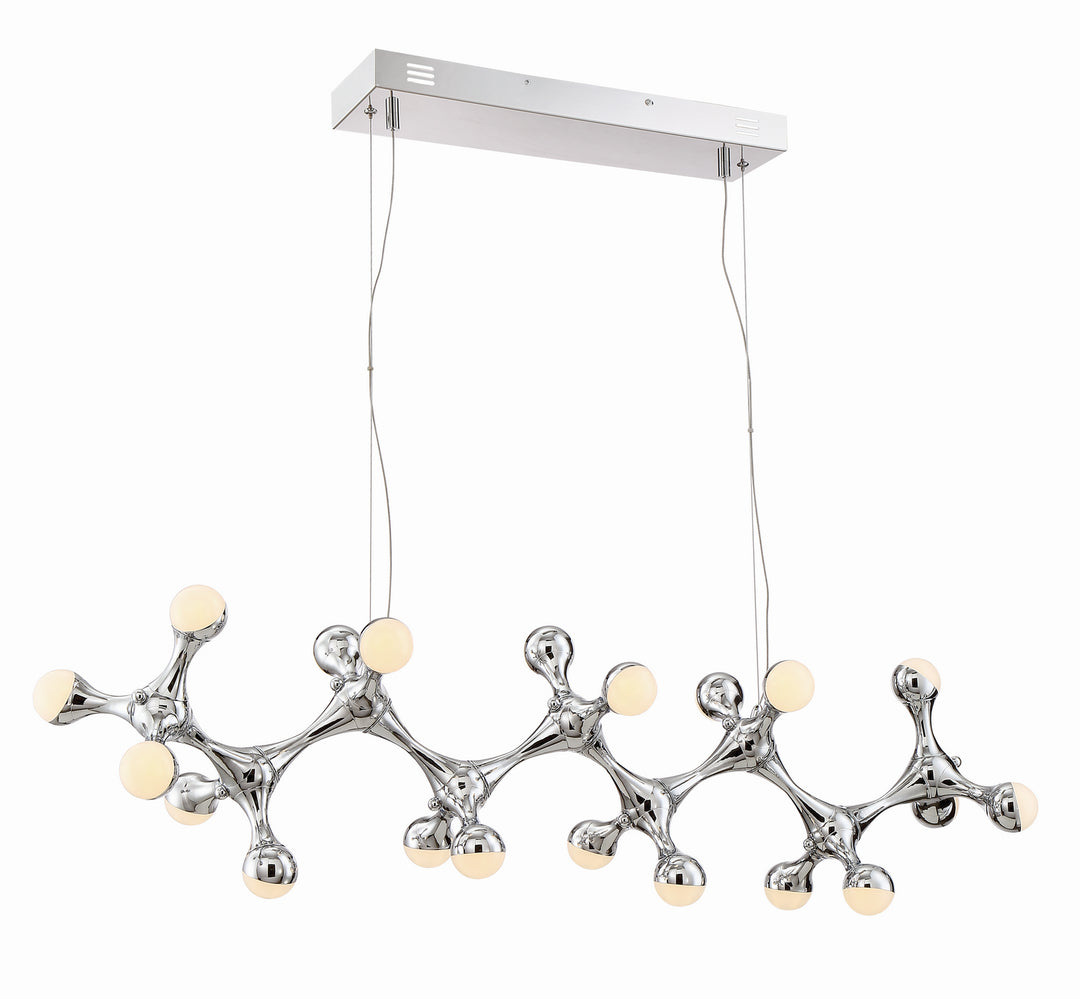 Zeev Molecule CD10190-LED-CH Pendant Light - Chrome