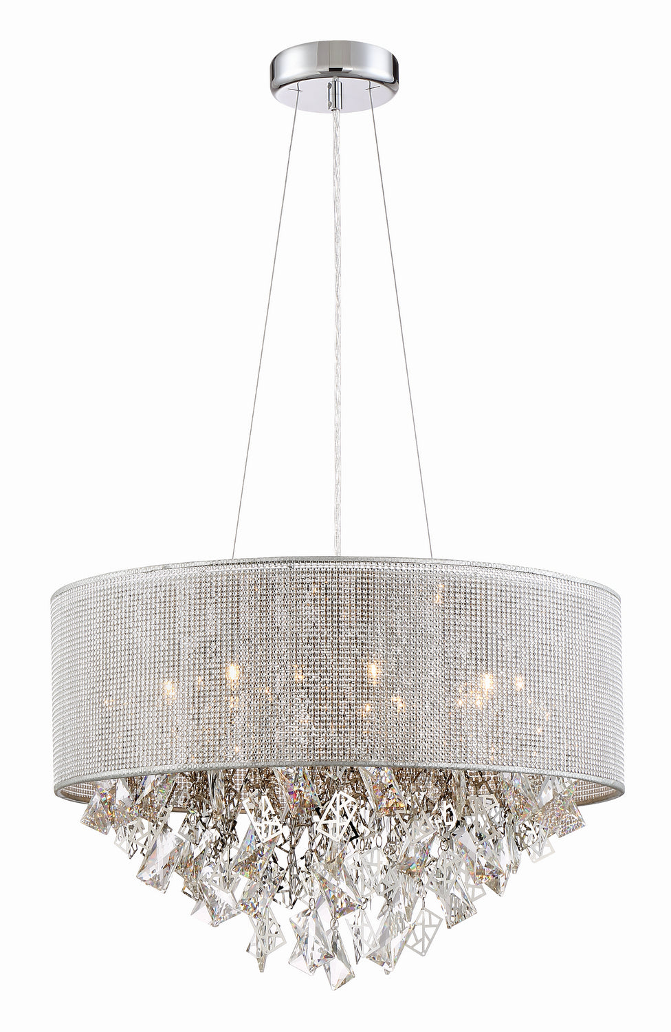 Zeev Pax CD10202-7-CH Chandelier Light - Chrome