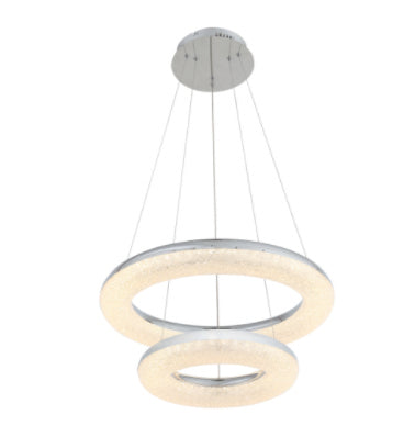 Zeev Orbit CD10249-LED-CH Chandelier Light - Chrome