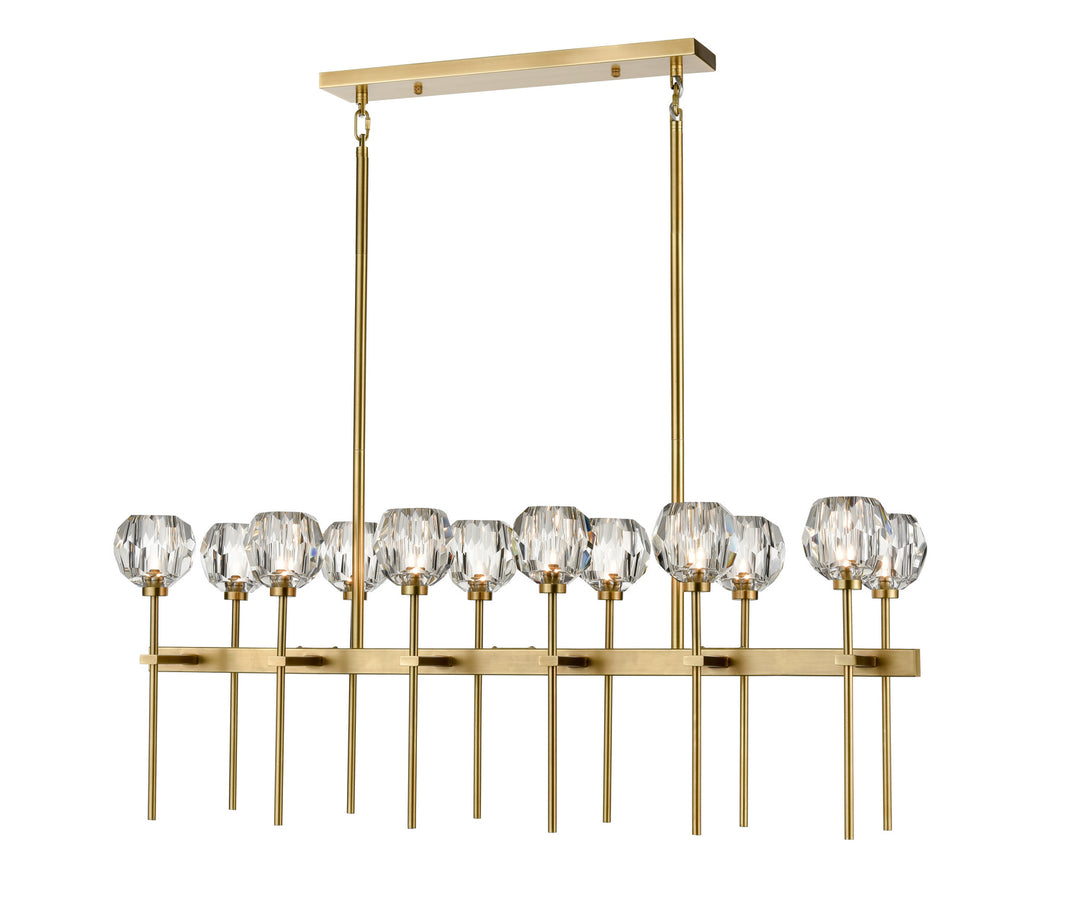 Zeev Parisian CD10303-12-AGB Pendant Light - Aged Brass